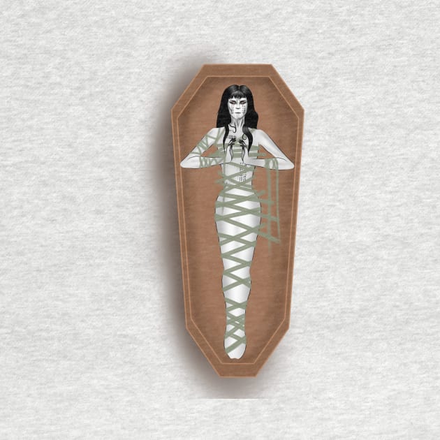 Egyptian Mummy with sarcophagus by RavenRarities